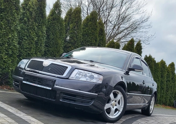 Skoda Superb cena 12900 przebieg: 225000, rok produkcji 2007 z Łęknica małe 232